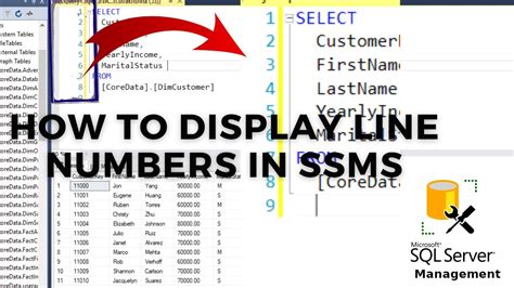 Show Line Numbers in SSMS: A Symphony of Code and Chaos