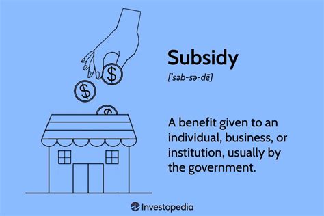 subsidy 뜻: 정부 지원이 경제에 미치는 영향은 무엇인가?